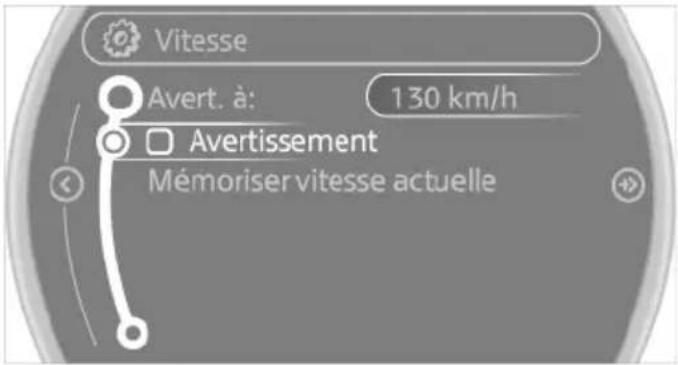 MINI Paceman (2014) - Activation et désactivation de la limite - 1