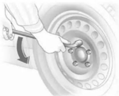 OPEL Astra Twintop (2011) - Wheel changing - 2