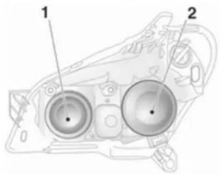 OPEL Astra Twintop (2011) - Bulb replacement - 2