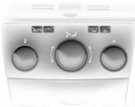 OPEL Astra Twintop (2011) - Electronic climate control system - 1