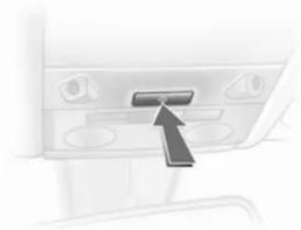 OPEL Astra Twintop (2011) - Activation without monitoring of passenger compartment and vehicle inclination - 1