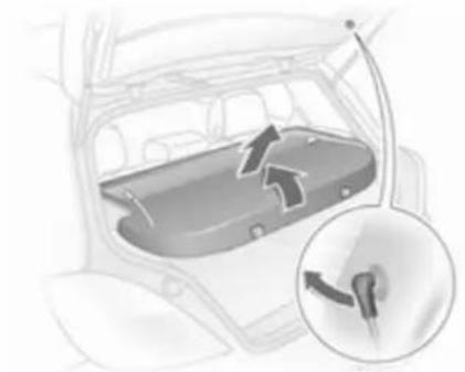 OPEL Astra Twintop (2011) - Load compartment cover - 1