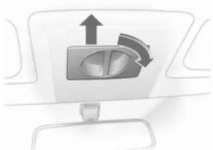 OPEL Astra Twintop (2011) - Sun visors - 1
