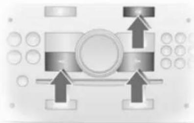 OPEL Astra Twintop (2011) - Selecting functions - 1