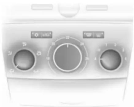 OPEL Astra Twintop (2011) - Demisting and defrosting the windows - 1