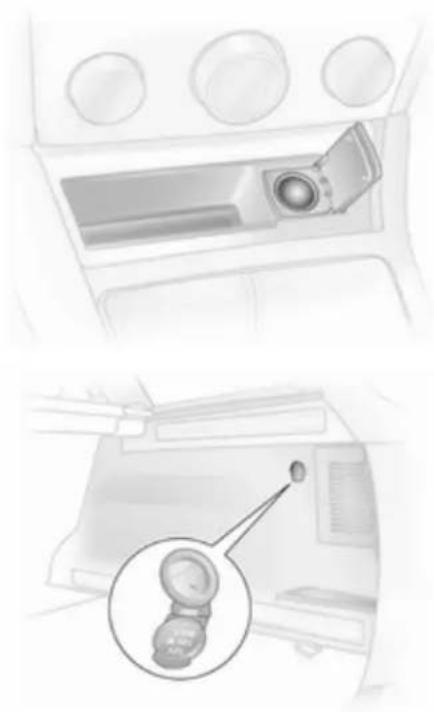 OPEL Astra Twintop (2011) - Power outlets - 1