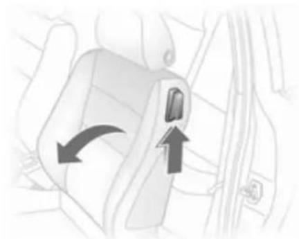 OPEL Astra Twintop (2011) - Seats, restraints - 2