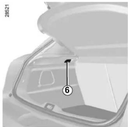 RENAULT Megane (2012) - INTERIOR LIGHTING (2/2) - 2