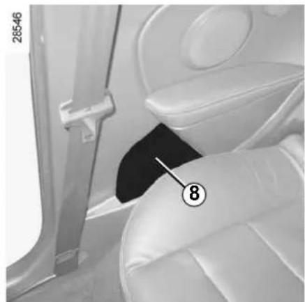 RENAULT Megane (2012) - PASSENGER COMPARTMENT STORAGE SPACE AND FITTINGS (3/4) - 2