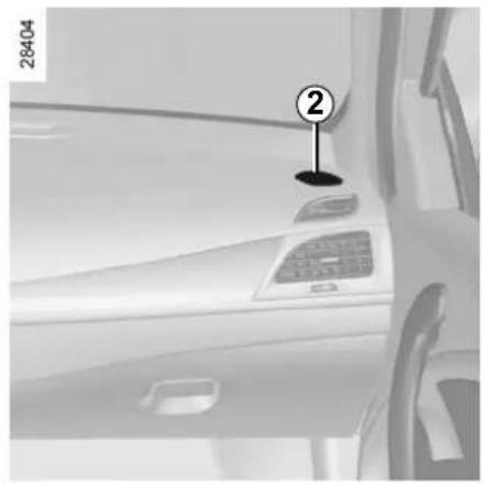 RENAULT Megane (2012) - Radio location 1 - 1