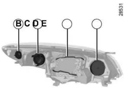RENAULT Megane (2012) - FRONT HEADLIGHTS: changing bulbs (1/3) - 2