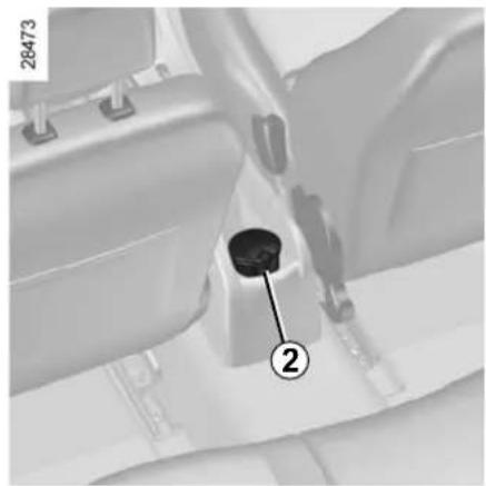RENAULT Megane (2012) - Accessories sockets 1 - 2