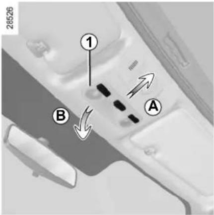RENAULT Megane (2012) - INTERIOR LIGHTING: changing bulbs (1/2) - 1