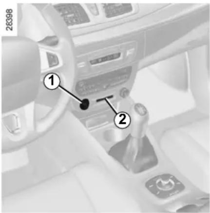 RENAULT Megane (2012) - STARTING, STOPPING THE ENGINE (2/3) - 1
