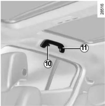 RENAULT Megane (2012) - PASSENGER COMPARTMENT STORAGE SPACE AND FITTINGS (4/4) - 1