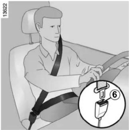 RENAULT Megane (2012) - SEAT BELTS (3/3) - 1