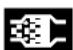 RENAULT Megane (2012) - Lane departure system warning light - 1