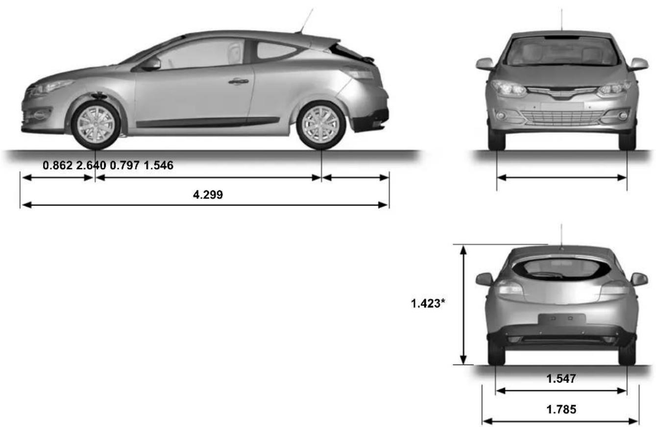 RENAULT Megane (2012) - Three door version - 1