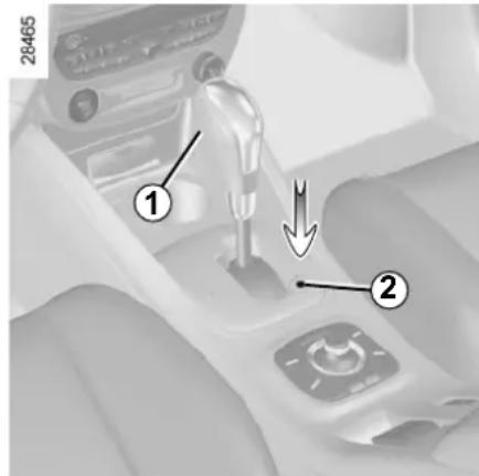 RENAULT Megane (2012) - Towing a vehicle with an automatic gearbox - 1