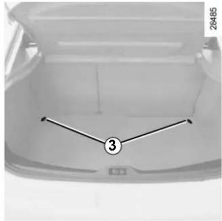 RENAULT Megane (2012) - CHILD SAFETY: choosing a child seat mounting (2/2) - 2