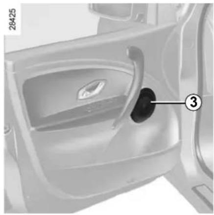RENAULT Megane (2012) - Radio location 1 - 2