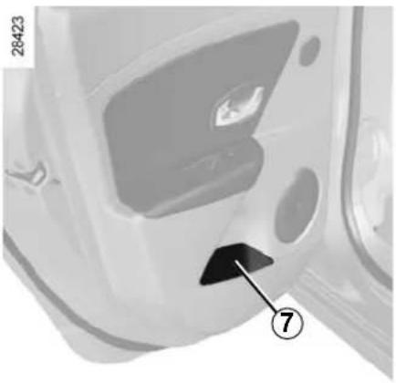 RENAULT Megane (2012) - PASSENGER COMPARTMENT STORAGE SPACE AND FITTINGS (3/4) - 1