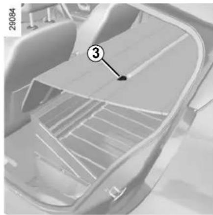 RENAULT Megane (2012) - REAR PARCEL SHELF - 4