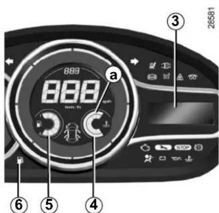 RENAULT Megane (2012) - DISPLAYS AND INDICATORS (1/2) - 2