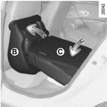 RENAULT Megane (2012) - REAR BENCH SEAT functions (2/2) - 1