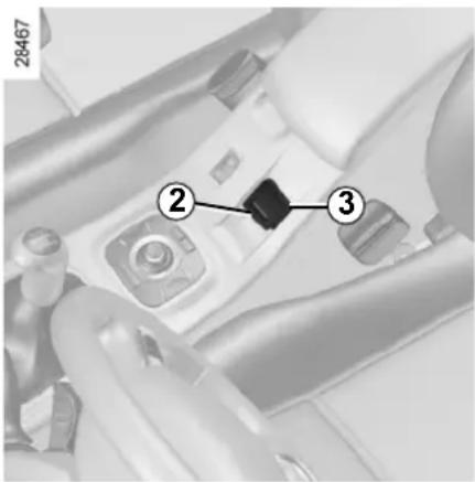 RENAULT Megane (2012) - ELECTRONIC PARKING BRAKE (2/3) - 1
