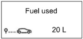 RENAULT Megane (2012) - ON-BOARD COMPUTER: trip settings (1/6) - 3