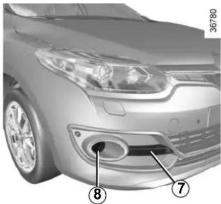 RENAULT Megane (2012) - FRONT HEADLIGHTS: changing bulbs (3/3) - 1