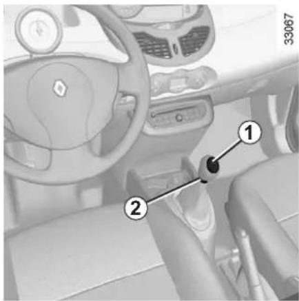 RENAULT Twingo (2012) - LEVIER DE VITESSES/DIRECTION ASSISTÉE - 1