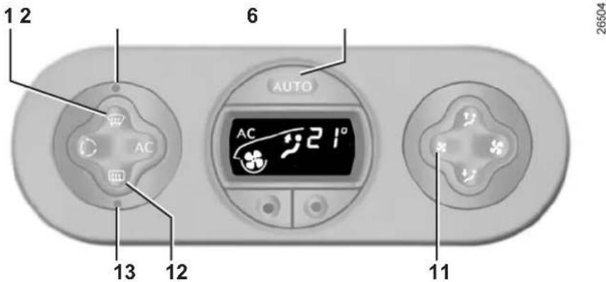 1 2 6 AUTO AC 21° 13 12 11 26504