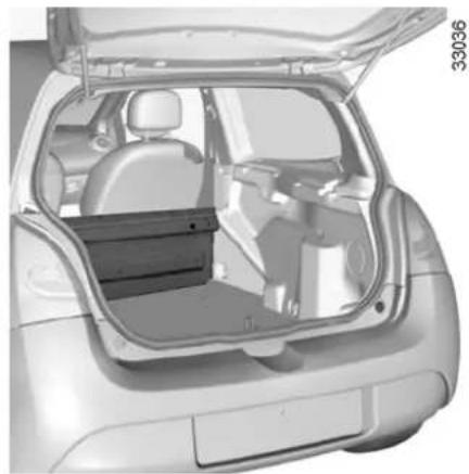 RENAULT Twingo (2012) - CACHE-BAGAGES : versions société - 2