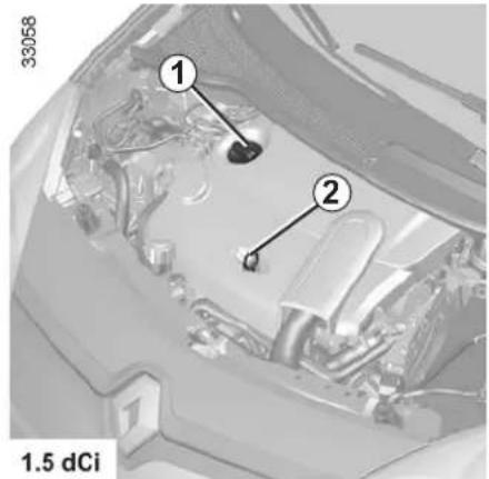 33058 ① ② 1.5 dCi