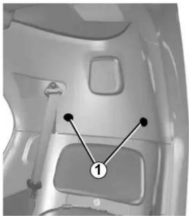 RENAULT Twizy (2012) - FEUX ARRIÈRE : remplacement des lampes (1/2) - 1