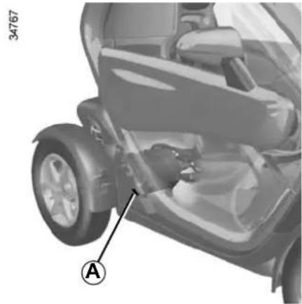 RENAULT Twizy (2012) - PLAQUE D'IDENTIFICATION MOTEUR/CARACTERISTIQUE MOTEUR - 2