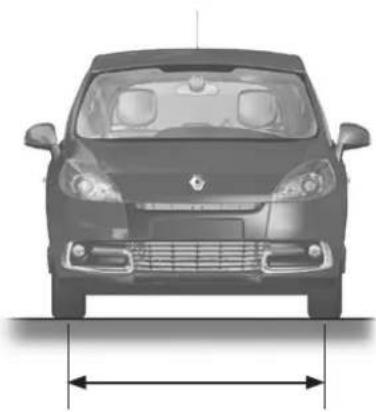 RENAULT Scenic (2012) - DIMENSIONS (in metres) (1/2) - 2