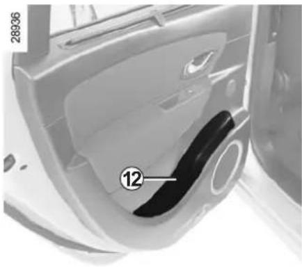 RENAULT Scenic (2012) - PASSENGER COMPARTMENT STORAGE/FITTINGS (5/6) - 1