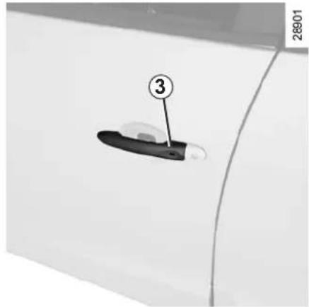 RENAULT Scenic (2012) - RENAULT CARD: deadlocking - 3