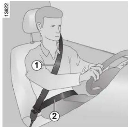 RENAULT Scenic (2012) - Adjusting your driving position - 1