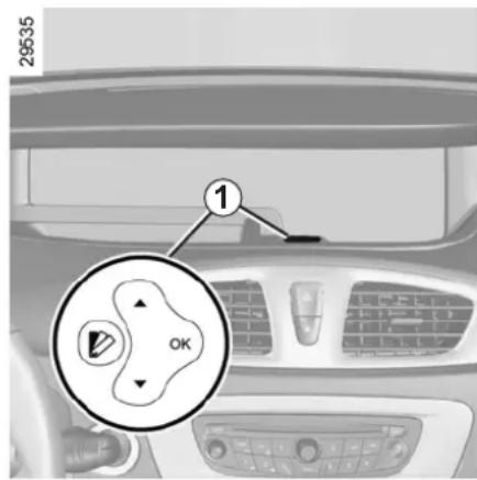 RENAULT Scenic (2012) - Warning light - 1