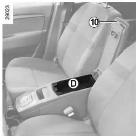 RENAULT Scenic (2011) - Centre console 9 - 2