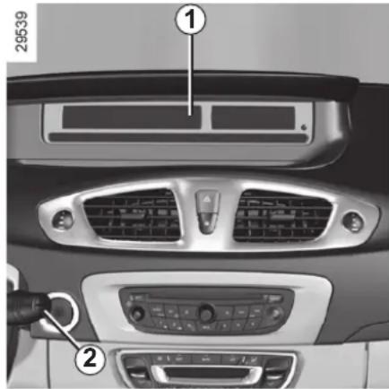 RENAULT Scenic (2011) - Operating principle - 2