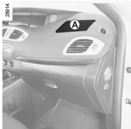 RENAULT Scenic (2011) - Air bags for driver and front passenger - 1