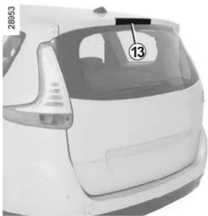 RENAULT Scenic (2011) - REAR LIGHTS AND SIDE LIGHTS: changing bulbs (4/4) - 1