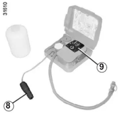 RENAULT Scenic (2011) - TYRE PRESSURE KIT (3/3) - 1