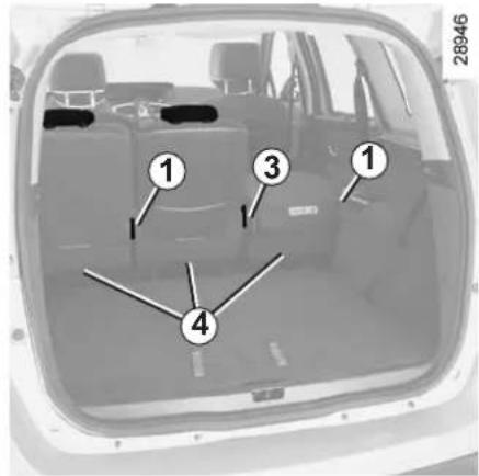 RENAULT Scenic (2011) - Seat without control 2 - 1
