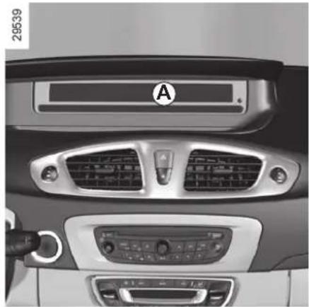 RENAULT Scenic (2011) - Front passenger air bag deactivation - 1
